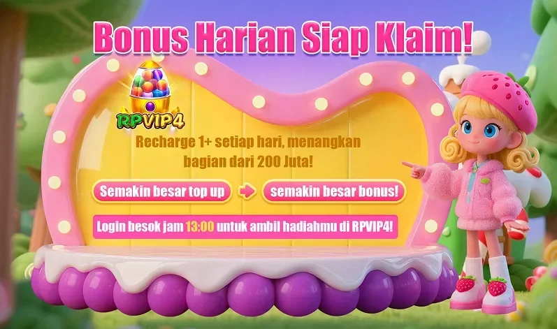 Bonus Harian Siap Klaim!